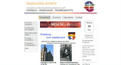 Desktop Screenshot of begegnung-im-netz.de
